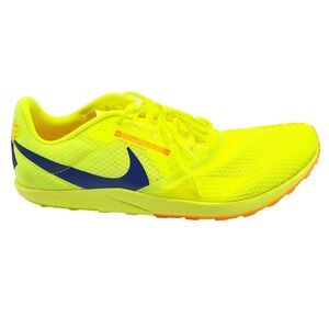 Nike Rival XC Track Cross Country Spikes Volt Blue Orange Mens Size 12 DX7999-70